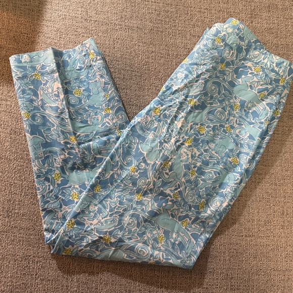 Lilly Pulitzer Kiss the Cook Monkey Chef cropped pants - Picture 2 of 8